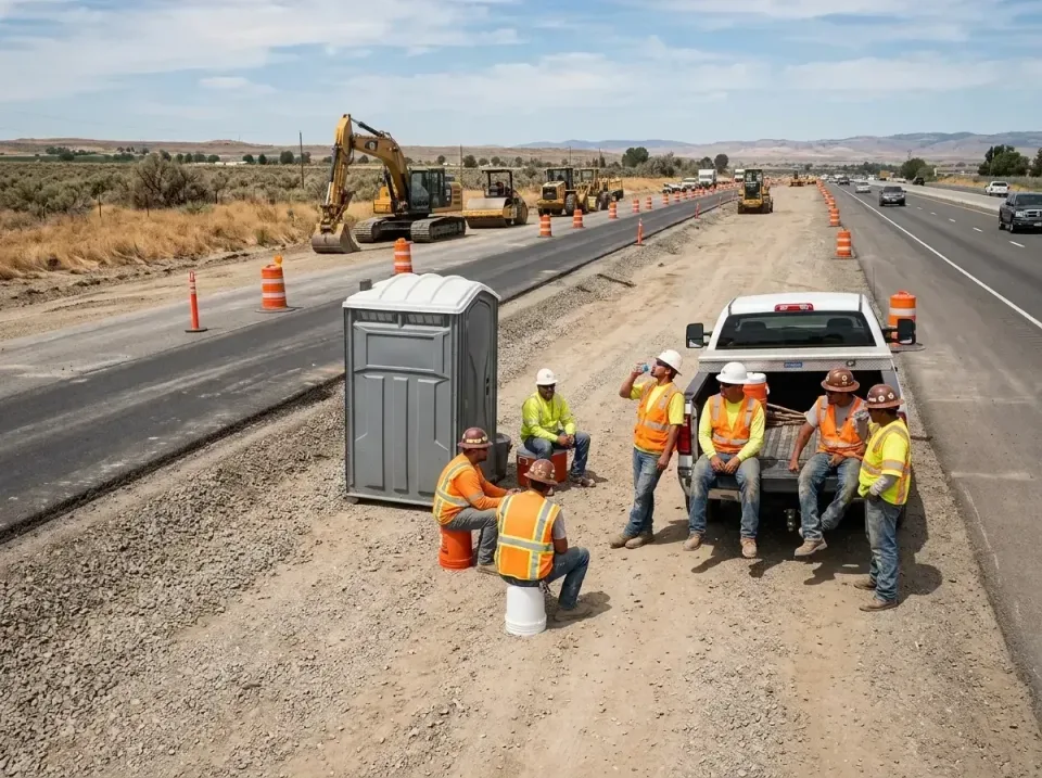 highway-road-construction-crew-007 — frequently asked questions, Porta Potty and Restroom Rentals in Hays, KS